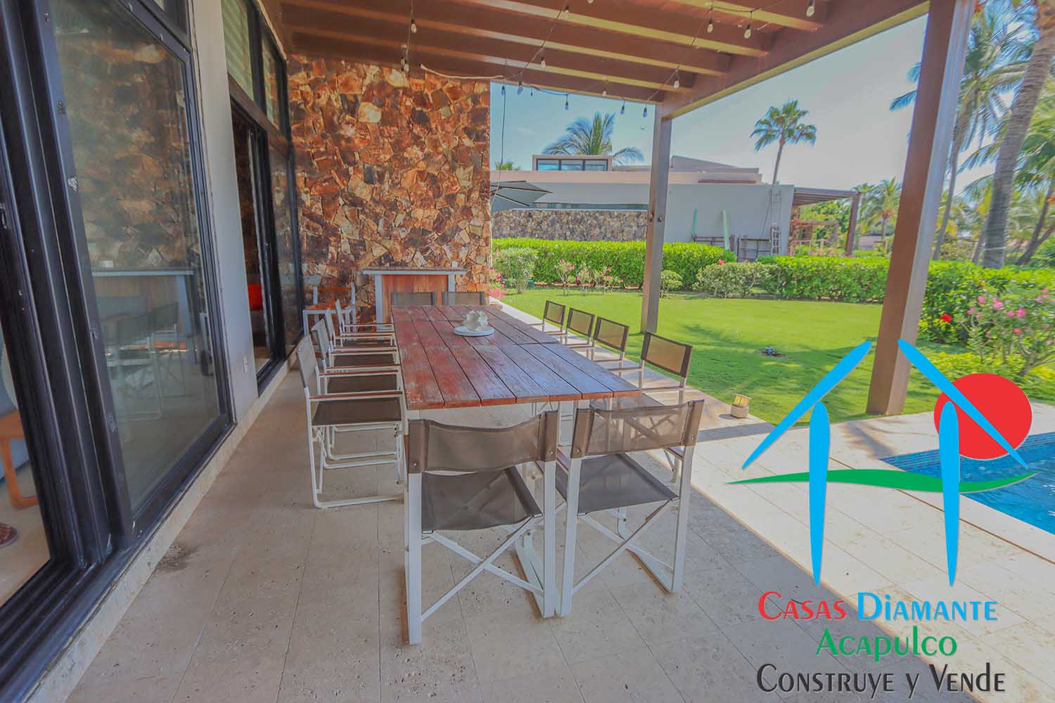 Delta 6 - Terraza, jardín y alberca 10